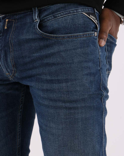 Replay Anbass Slim Fit Jeans Medieval Blue
