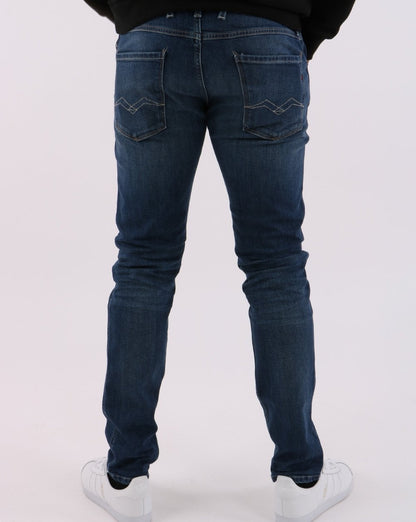 Replay Anbass Slim Fit Jeans Medieval Blue
