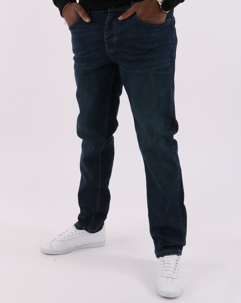 Weekend Offender Easy Fit Jeans Dark Vintage