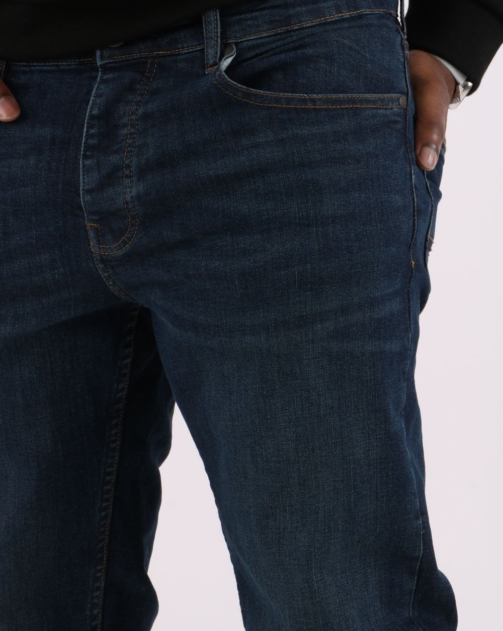 Weekend Offender Easy Fit Jeans Dark Vintage