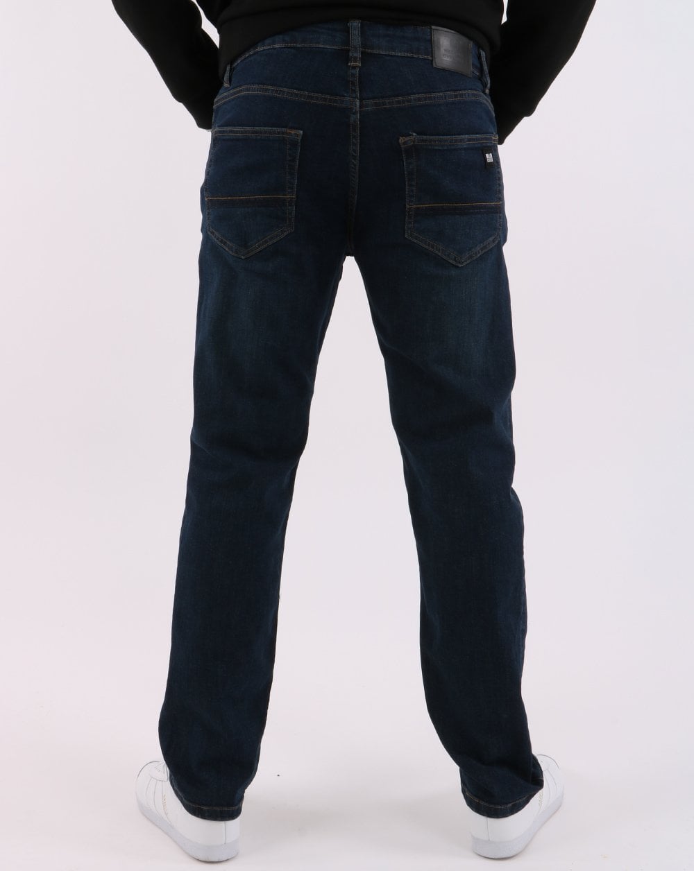 Weekend Offender Easy Fit Jeans Dark Vintage