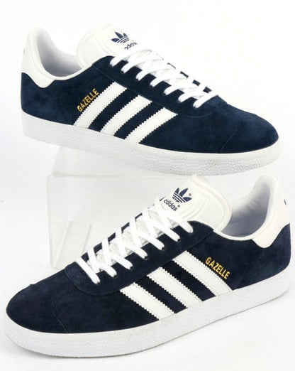 Adidas Gazelle Trainers Navy/White