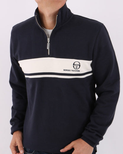 Sergio Tacchini Masters 1/4 Zip Top Navy