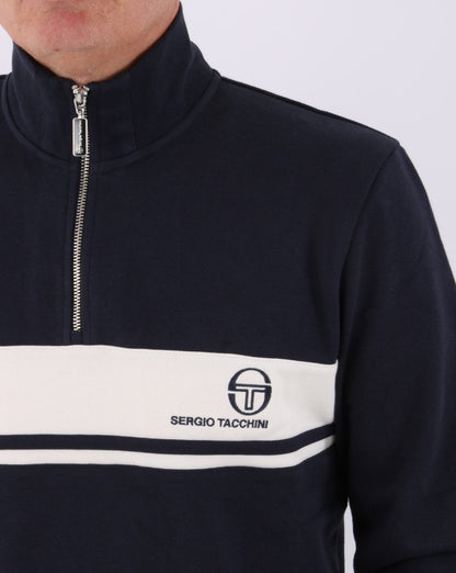 Sergio Tacchini Masters 1/4 Zip Top Navy