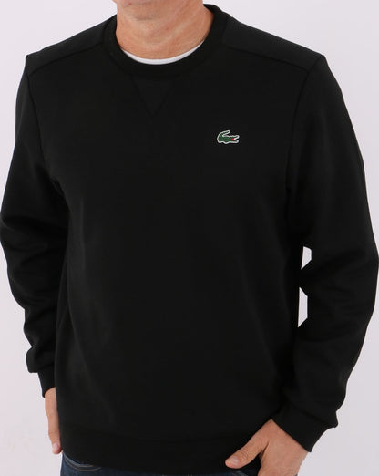 Lacoste Sports Mesh Panel Sweatshirt Black