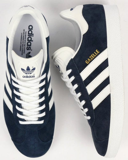 Adidas Gazelle Trainers Navy/White