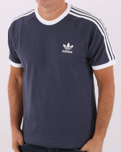 Adidas Originals 3 Stripes T Shirt Shadow Navy