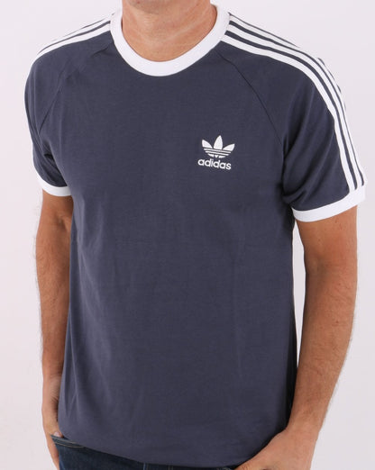 Adidas Originals 3 Stripes T Shirt Shadow Navy