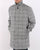 Trojan Prince of Wales Check Mac Grey- Black
