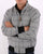 Trojan Check Harrington Jacket Black
