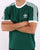 Adidas Originals 3 Stripes T Shirt Collegiate Green
