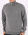 Gant Classic Cotton Half Zip Grey Marl