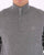 Gant Classic Cotton Half Zip Grey Marl