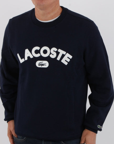 Lacoste Logo Sweatshirt Navy