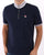 Fila Vintage 1/4 Zip Polo Shirt Navy