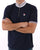 Fila Vintage 1/4 Zip Polo Shirt Navy