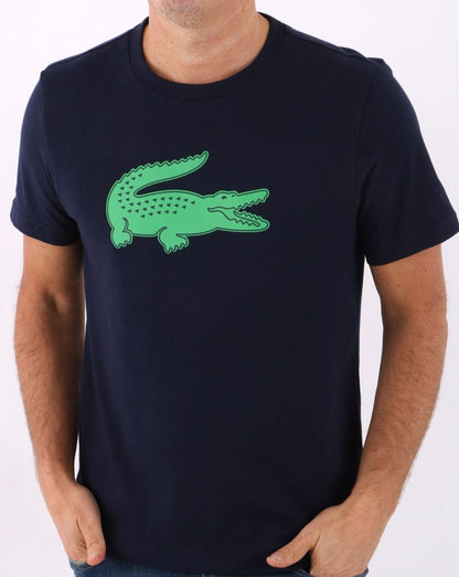 Lacoste Sport Logo T-shirt Navy/Green