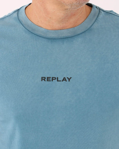 Replay T-shirt Cobalt Blue