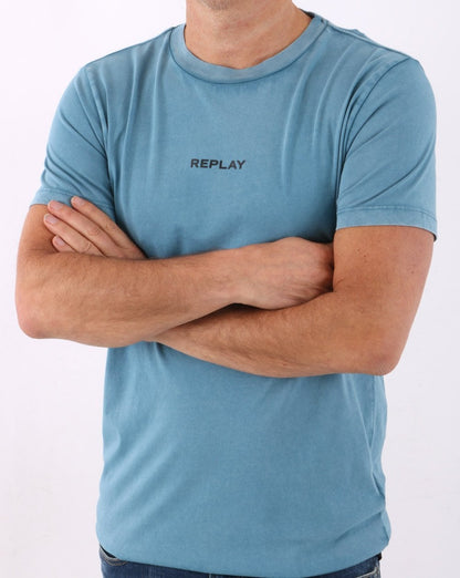 Replay T-shirt Cobalt Blue