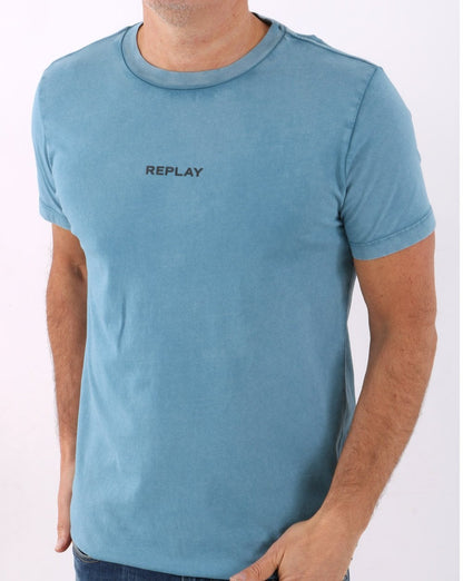 Replay T-shirt Cobalt Blue