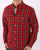 Gant Check Shirt Bright Red