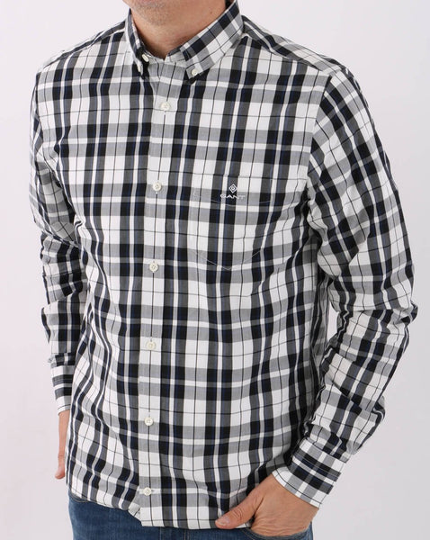 Gant Check Shirt Eggshell
