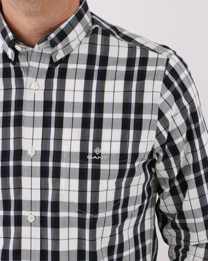 Gant Check Shirt Eggshell