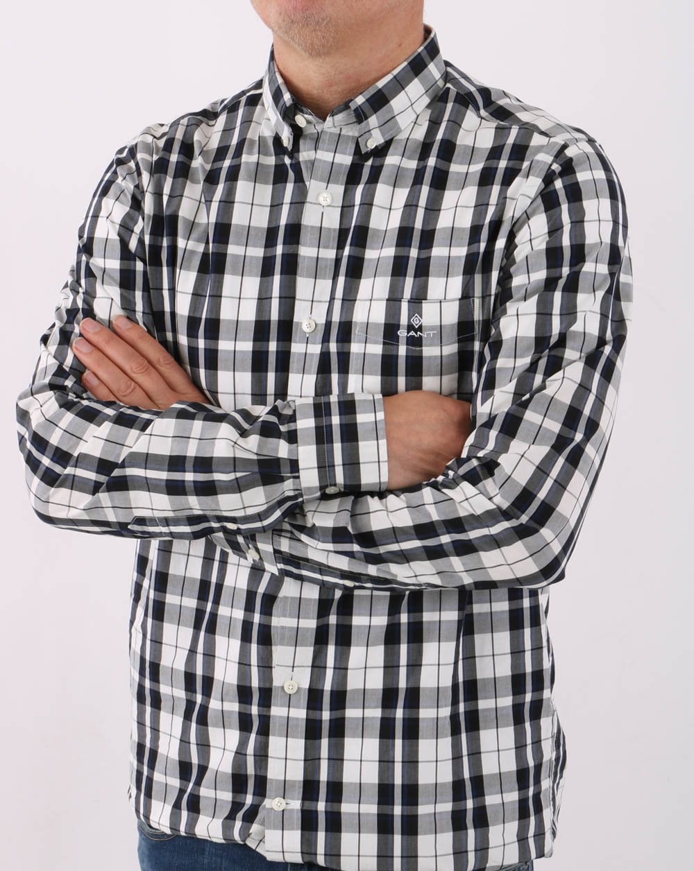 Gant Check Shirt Eggshell