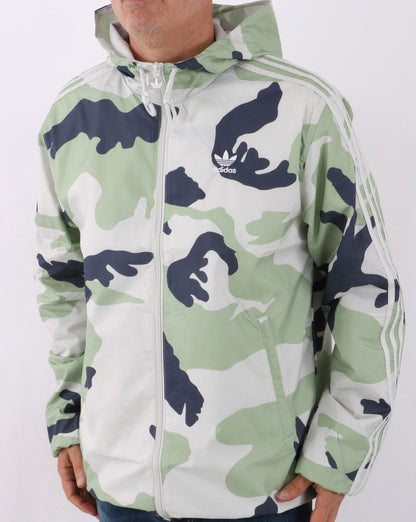 Adidas Originals Camo Windbreaker Orbit Grey