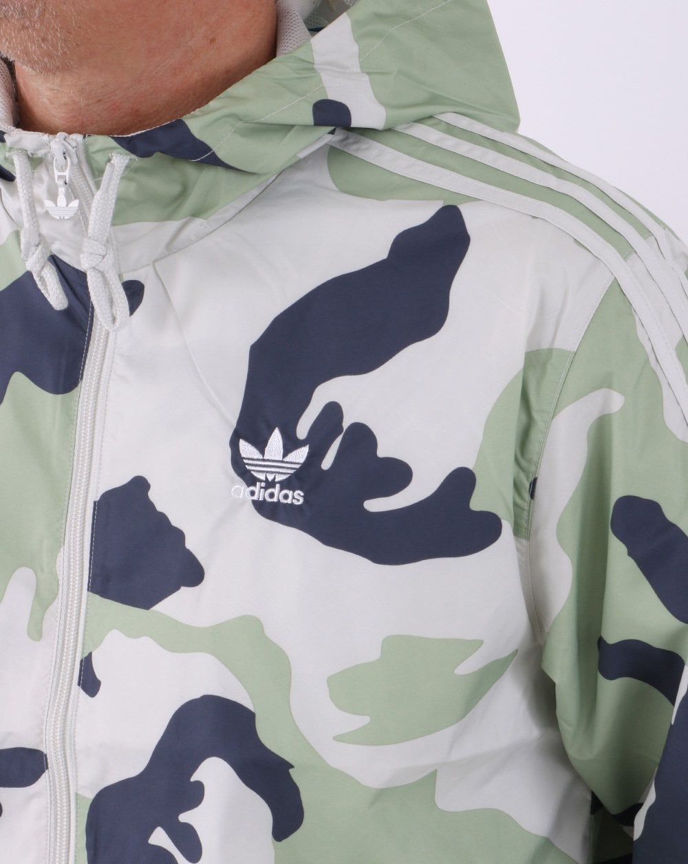 Adidas Originals Camo Windbreaker Orbit Grey