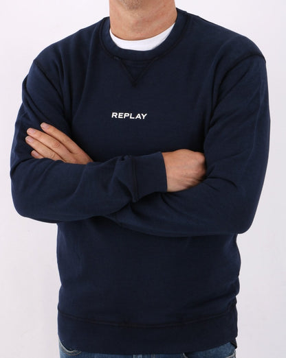 Replay Sweatshirt Navy