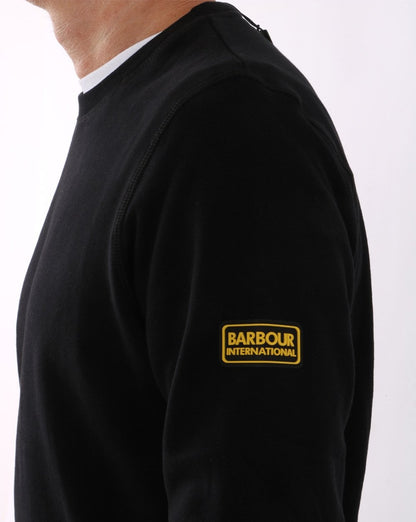 Barbour International Legacy Sweatshirt Black