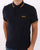 Barbour International Grid Tipped Polo Navy