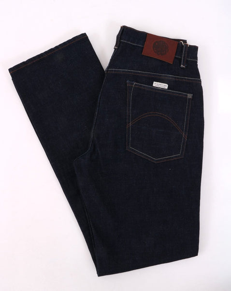 Pretty Green Straight Fit Jeans Dark Rinse Wash