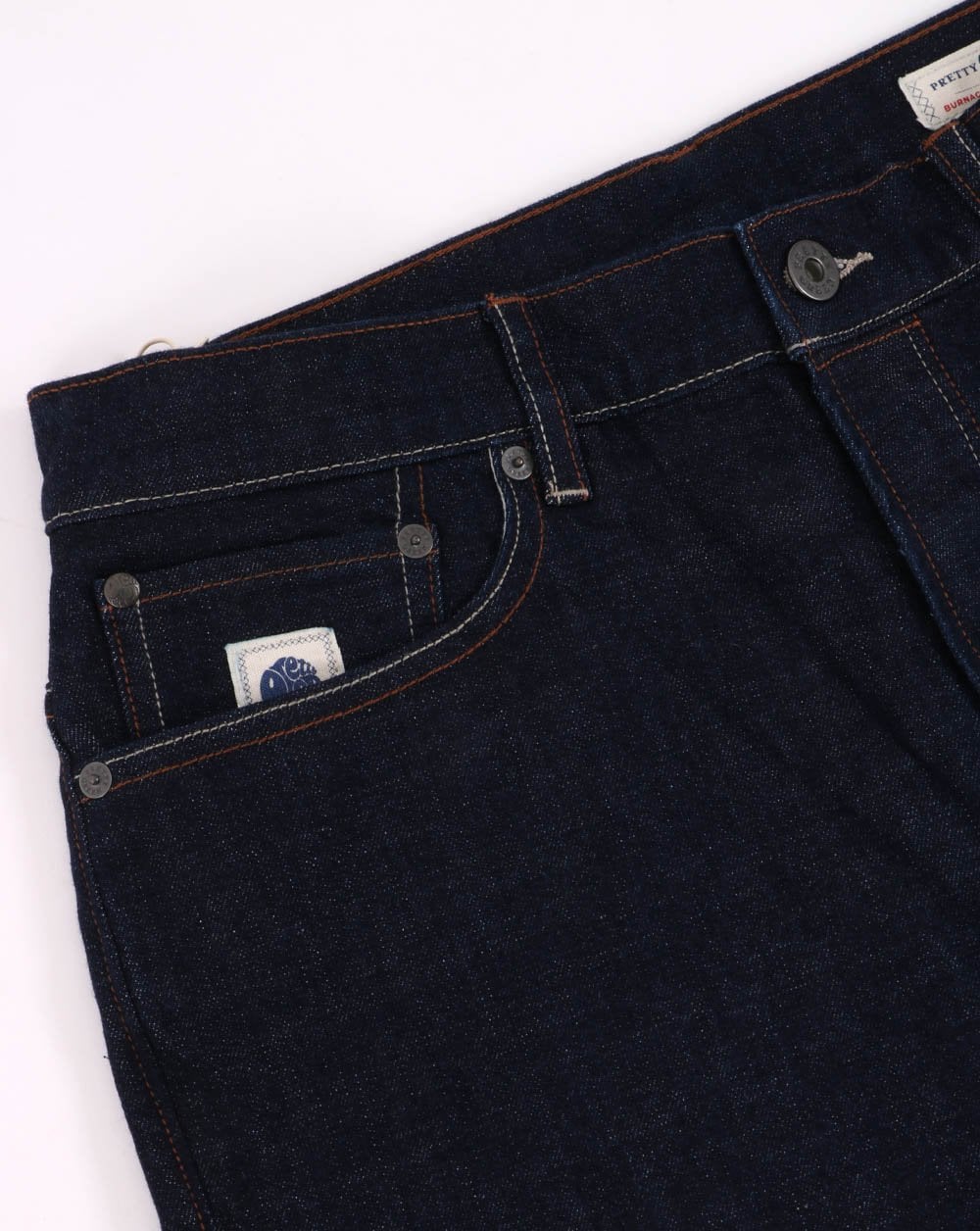 Pretty Green Straight Fit Jeans Dark Rinse Wash