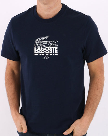 Lacoste Logo T-shirt Navy