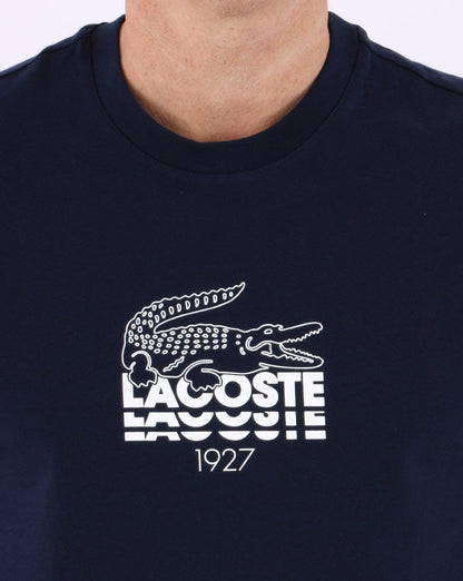 Lacoste Logo T-shirt Navy