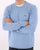 Lacoste Crew Neck Jumper Cloudy Blue