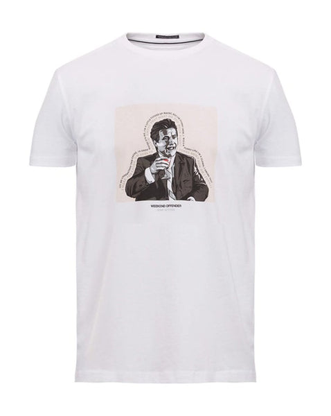 Weekend Offender Tommy T-shirt White