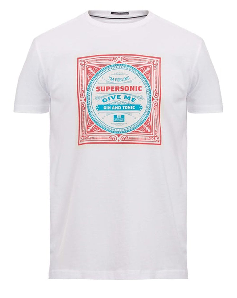 Weekend Offender Supersonic T-shirt White