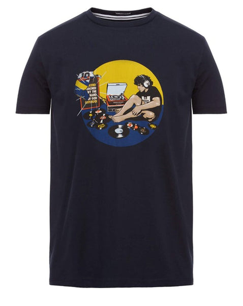 Weekend Offender Hand Of God T-shirt Navy