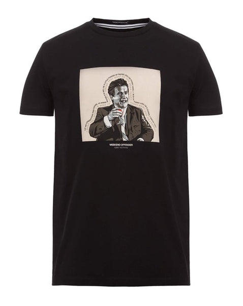 Weekend Offender Tommy T-shirt Black