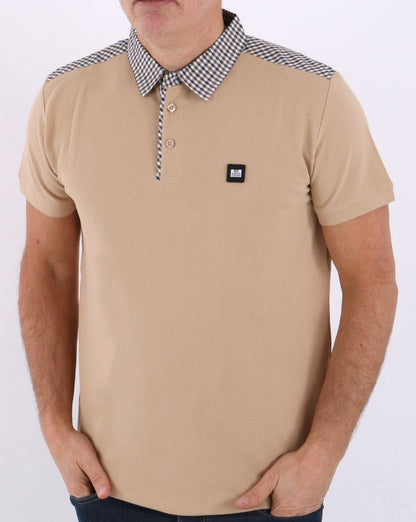 Weekend Offender Costa Polo Shirt Sand