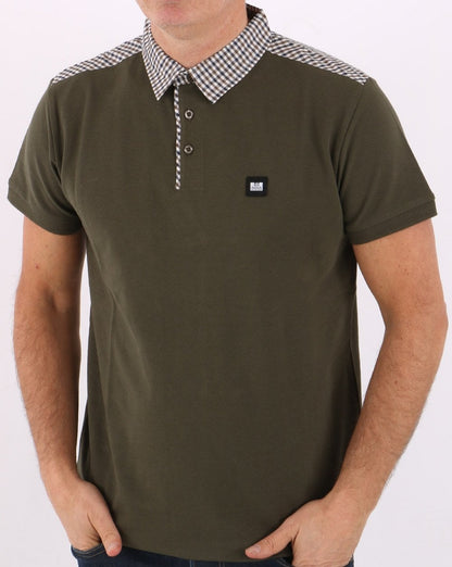 Weekend Offender Costa Polo Shirt Dark Green