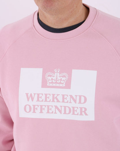 Weekend Offender Penitentiary Sweatshirt Pink