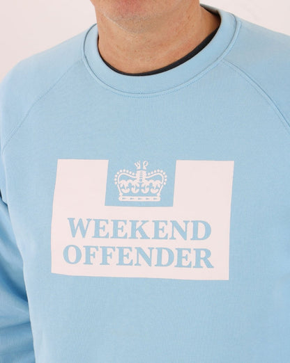 Weekend Offender Penitentiary Sweatshirt Sky Blue