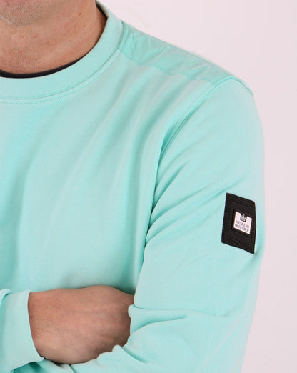 Weekend Offender F Bomb Sweatshirt Aqua