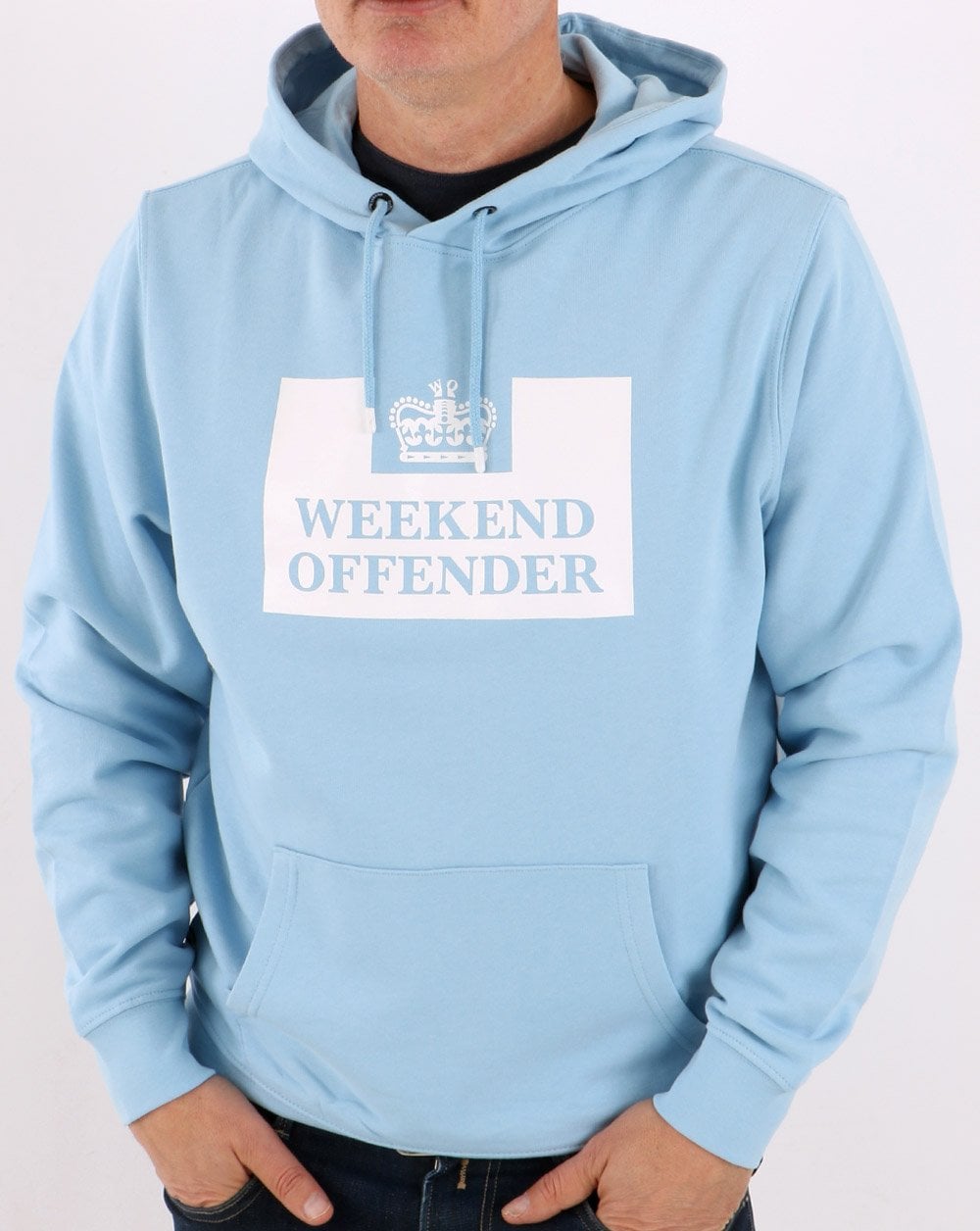Weekend Offender HM Service Hoody Sky Blue