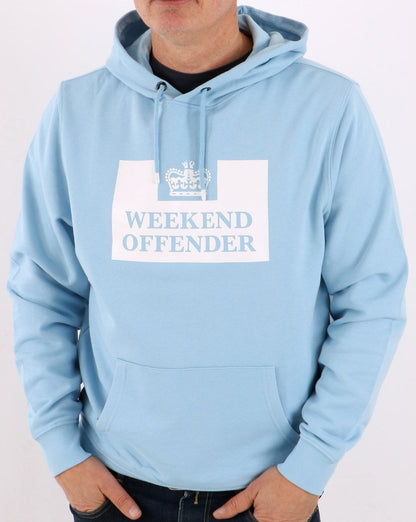 Weekend Offender HM Service Hoody Sky Blue