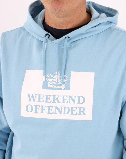 Weekend Offender HM Service Hoody Sky Blue